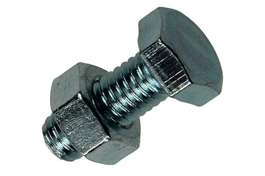 Mack 1017604 - tapbout + moer staal verzinkt 15 st m6 x 16 mm | 10 stuks