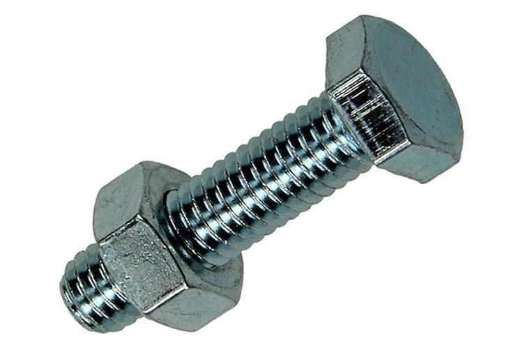 Chargez l'image dans la visionneuse de la galerie, Mack 1017606 - tapbout + moer staal verzinkt 13 st m6 x 25 mm | 10 stuks
