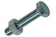 Mack 1017607 - tapbout + moer staal verzinkt 12 st m6 x 30 mm | 10 stuks