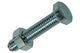 Mack 1017615 - tapbout + moer staal verzinkt 5 st m8 x 40 mm | 5 stuks