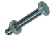 Mack 1017623 - tapbout + moer staal verzinkt 2 st m10 x 60 mm | 5 stuks