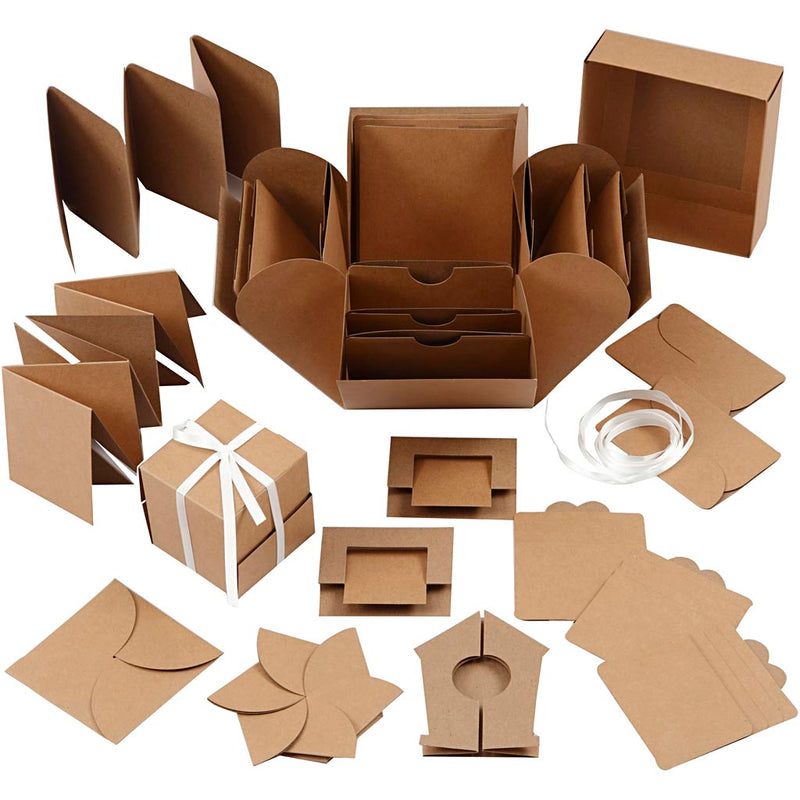 Load image into Gallery viewer, Https: www.cchobby.nl explosion-box-afm-7x7x7-5-12x12x12-cm-naturel-1-stuk

