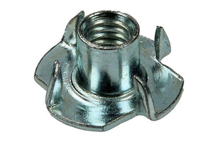 Mack 1017709 - inslagmoer staal verzinkt 4 st m6 | 10 stuks