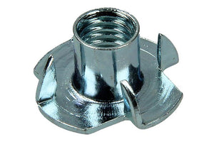 Mack 1017710 - inslagmoer staal verzinkt 4 st m8 | 10 stuks