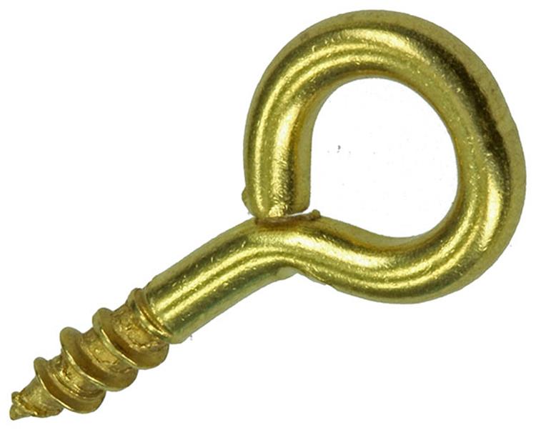 Afbeelding laden in galerijviewer, Mack 1019693 - schroefoog messing 4 st 3,0 x 16mm | 10 stuks
