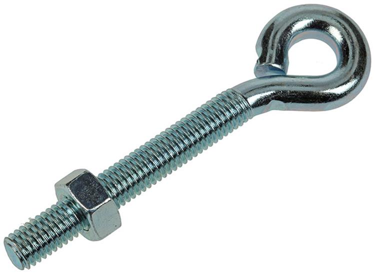 Afbeelding laden in galerijviewer, Mack 1017793 - schroefoog metrisch + moer verzinkt 2 st m8 x 60 mm | 5 stuks
