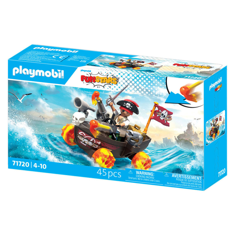 Chargez l'image dans la visionneuse de la galerie, Playmobil funstars racende piratenboot -71720
