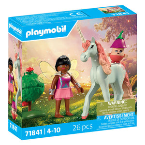 Playmobil verzameleenhoorn wolkenroos met fee - 71841
