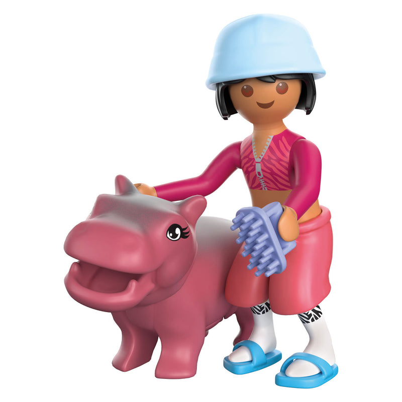 Afbeelding laden in galerijviewer, Playmobil animals friends dierenbadplezier - 71950
