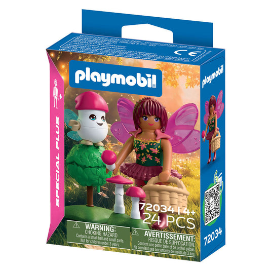 Playmobil specials fee met schattig hulpje - 72034