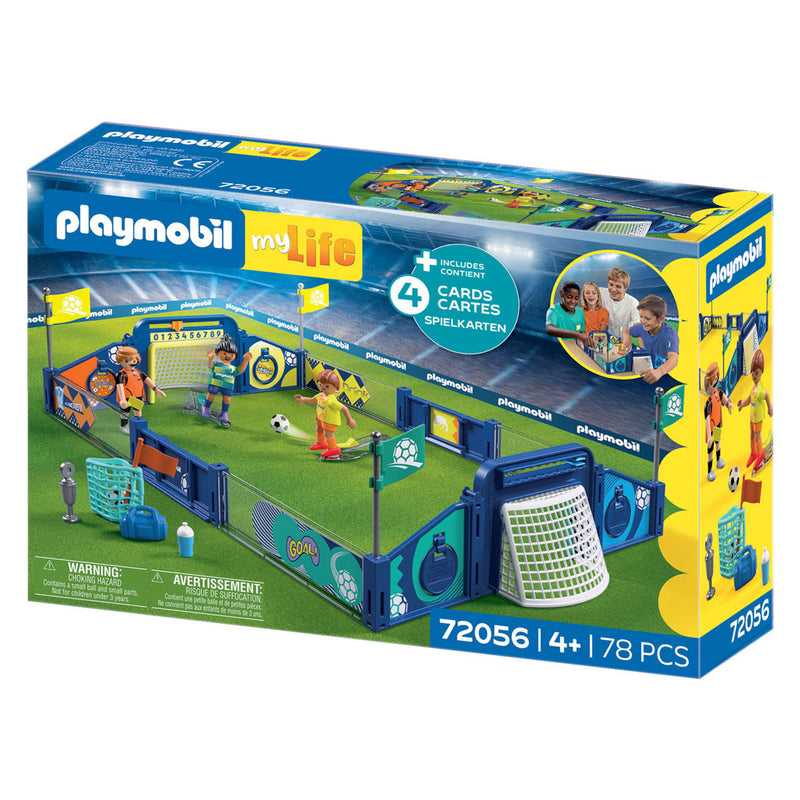 Afbeelding laden in galerijviewer, Playmobil my life voetbalstadion - 72056
