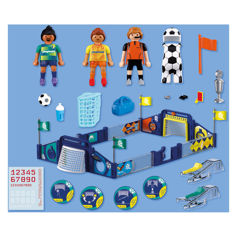 Afbeelding laden in galerijviewer, Playmobil my life voetbalstadion - 72056
