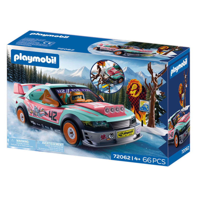 Chargez l'image dans la visionneuse de la galerie, Playmobil – 72062 – raceauto speelset – 68-delig – sportactie
