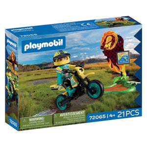 Playmobil cars offroad motorfiets - 72065