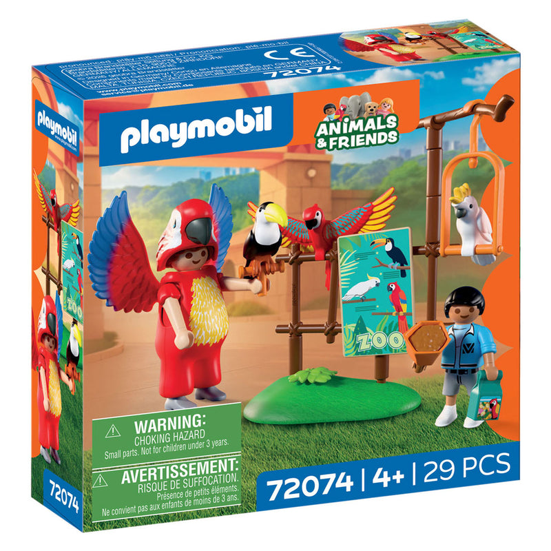 Afbeelding laden in galerijviewer, Playmobil animals friends dierentuin mascotte - 72074
