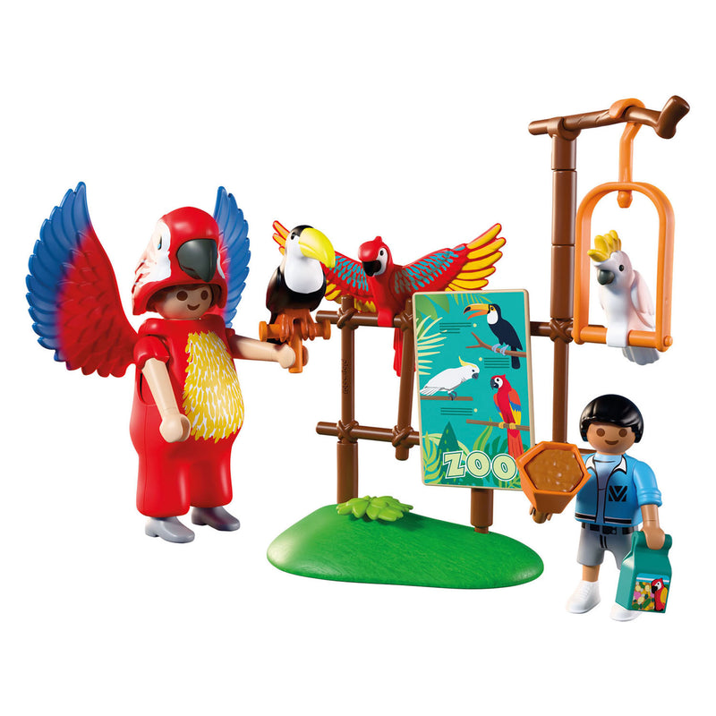 Afbeelding laden in galerijviewer, Playmobil animals friends dierentuin mascotte - 72074
