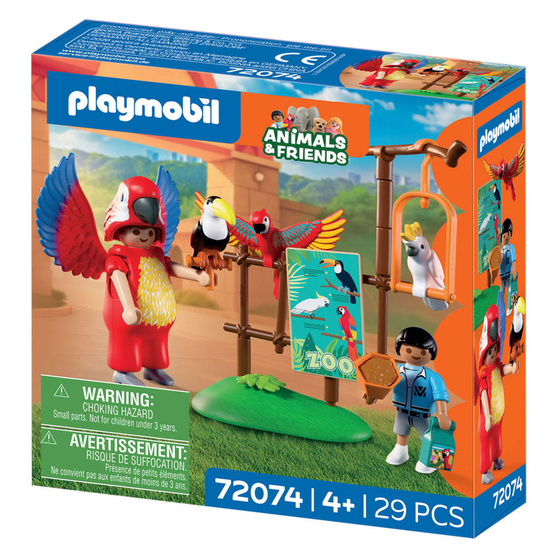 Afbeelding laden in galerijviewer, Playmobil animals friends dierentuin mascotte - 72074
