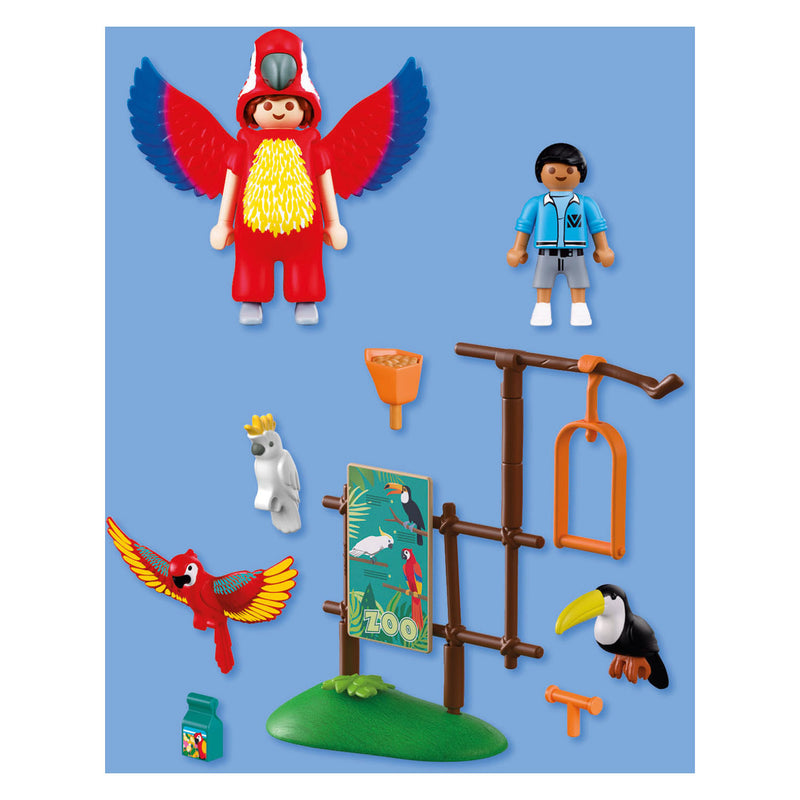 Afbeelding laden in galerijviewer, Playmobil animals friends dierentuin mascotte - 72074
