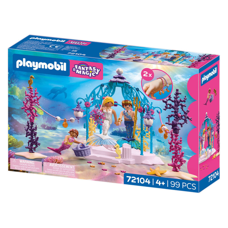 Chargez l'image dans la visionneuse de la galerie, Playmobil fantasy magic onderwaterbruiloft - 72104.
