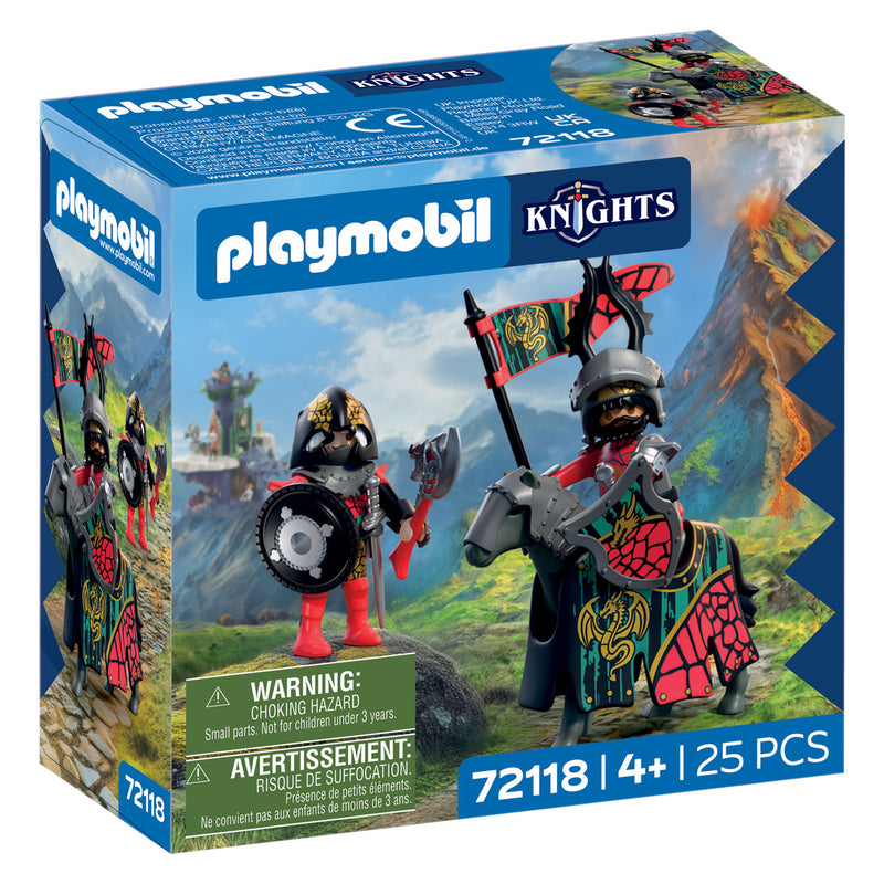 Afbeelding laden in galerijviewer, Playmobil knights drakenridder leider - 72118
