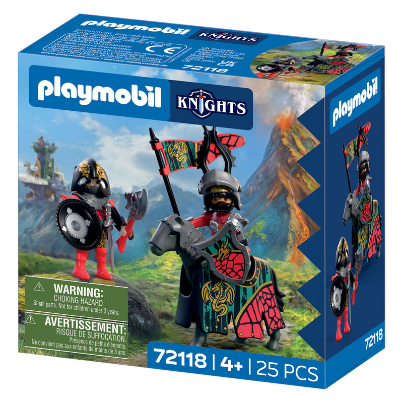 Afbeelding laden in galerijviewer, Playmobil knights drakenridder leider - 72118
