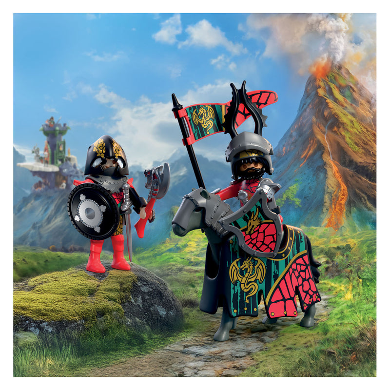 Afbeelding laden in galerijviewer, Playmobil knights drakenridder leider - 72118
