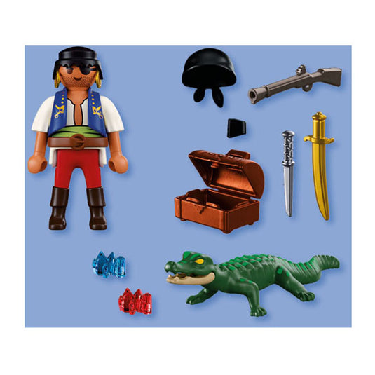 Playmobil specials piraat vs. kaaiman - 72154