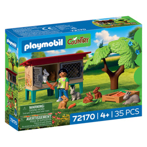 Playmobil country konijnenhok - 72170