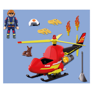 Playmobil city action blushelikopter - 72196