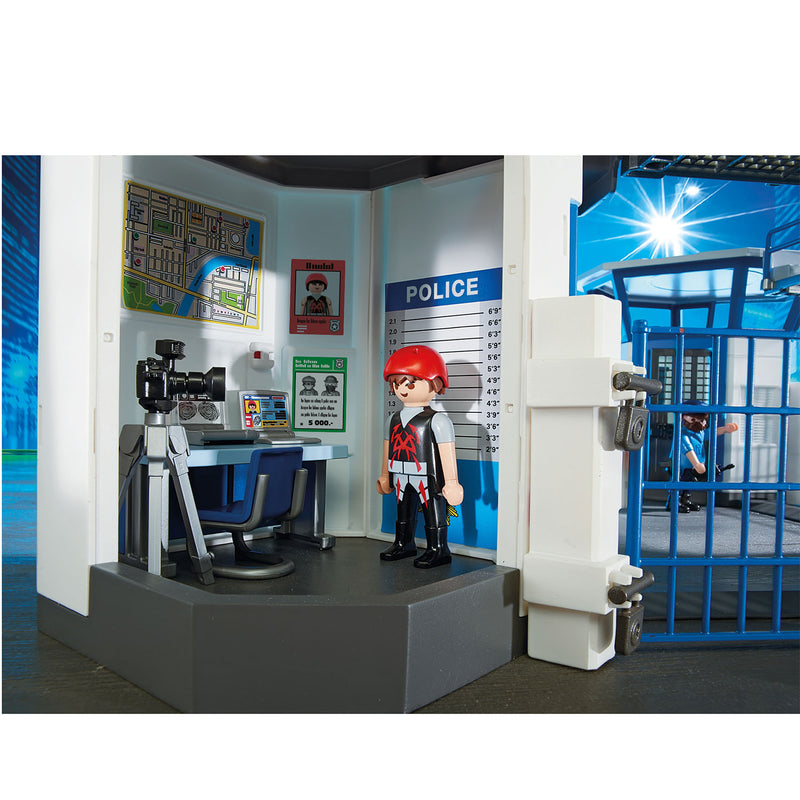 Load image into Gallery viewer, PLAYMOBIL City Action Politiebureau met Gevangenis 6919
