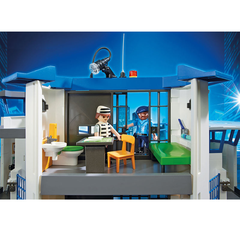 Load image into Gallery viewer, PLAYMOBIL City Action Politiebureau met Gevangenis 6919
