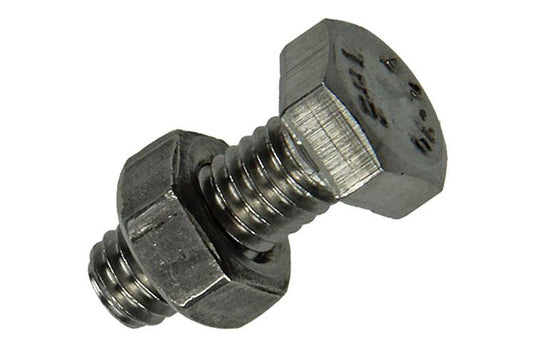 Mack 1019841 - tapbout + moer roestvrijstaal 5 st m6x16 | 10 stuks