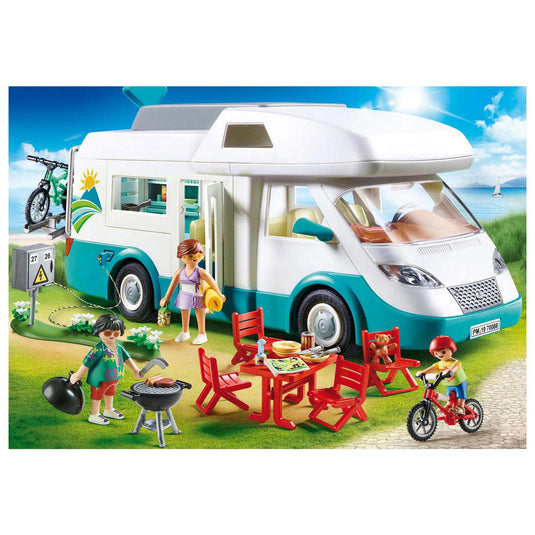 Playmobil family fun camper met familie - 70088