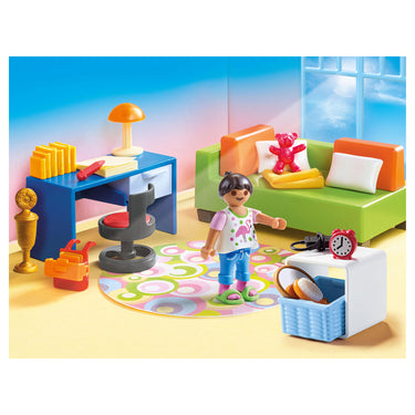 Playmobil dollhouse kinderkamer met bedbank - 70209