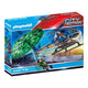 Playmobil city action politiehelikopter - parachute achtervolging - 70569