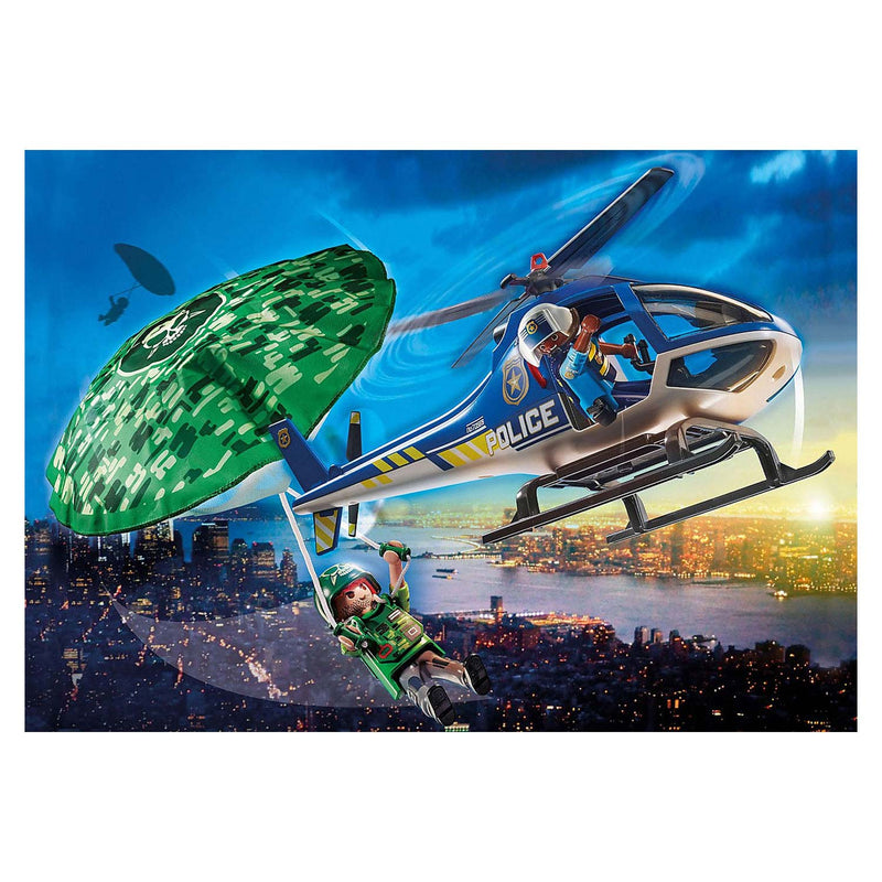 Chargez l'image dans la visionneuse de la galerie, Playmobil city action politiehelikopter - parachute achtervolging - 70569
