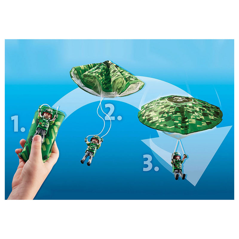 Chargez l'image dans la visionneuse de la galerie, Playmobil city action politiehelikopter - parachute achtervolging - 70569
