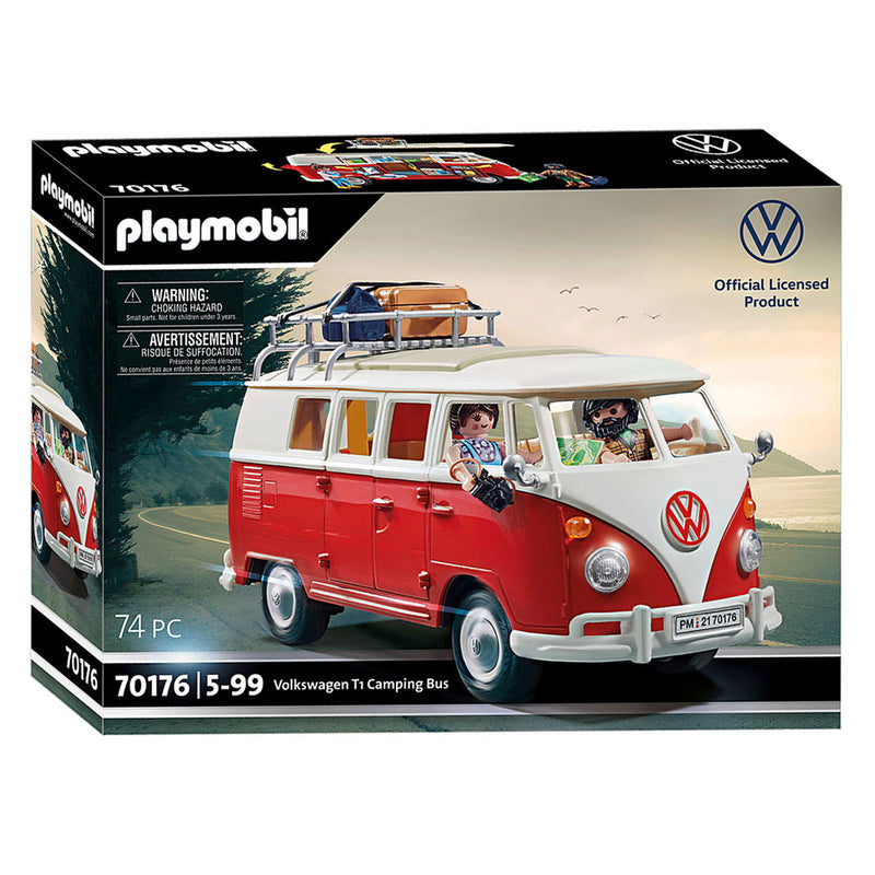 Load image into Gallery viewer, Playmobil Volkswagen T1 Campingbus 70176
