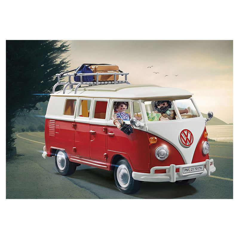 Load image into Gallery viewer, Playmobil Volkswagen T1 Campingbus 70176
