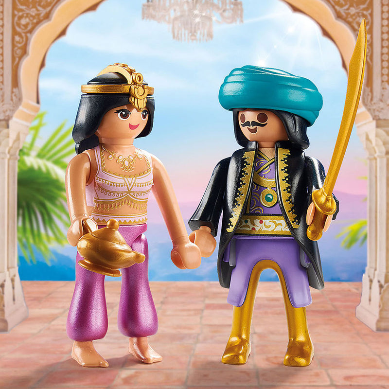 Load image into Gallery viewer, Playmobil City Life Duopack Orientaals Koningspaar 70821
