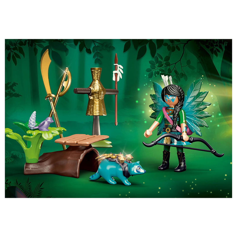 Load image into Gallery viewer, Playmobil ayuma starterset knight fairy met wasbeer - 70905
