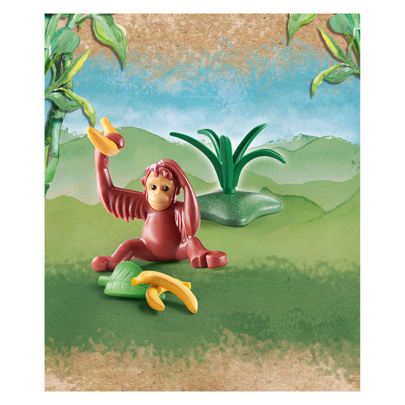 Laden Sie das Bild in Galerie -Viewer, Playmobil wiltopia baby orang-oetan - 71074
