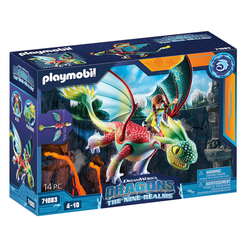 Load image into Gallery viewer, Playmobil Dragons: The Nine Realms Feathers Alex 71083
