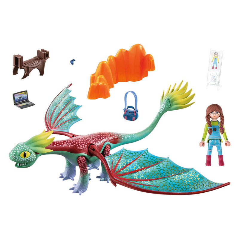 Load image into Gallery viewer, Playmobil Dragons: The Nine Realms Feathers Alex 71083
