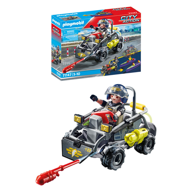 Chargez l'image dans la visionneuse de la galerie, Playmobil city action se-multiterreinwagen - 71147
