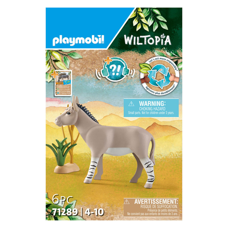 Load image into Gallery viewer, Playmobil WIltopia Afrikaanse Wilde ezel 71289
