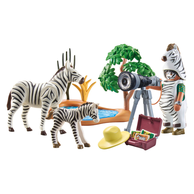Load image into Gallery viewer, Playmobil Wiltopia Onderweg met de Dierenfotograaf 71295
