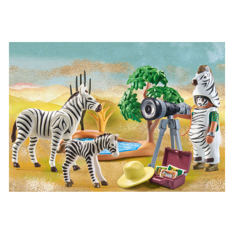 Load image into Gallery viewer, Playmobil Wiltopia Onderweg met de Dierenfotograaf 71295
