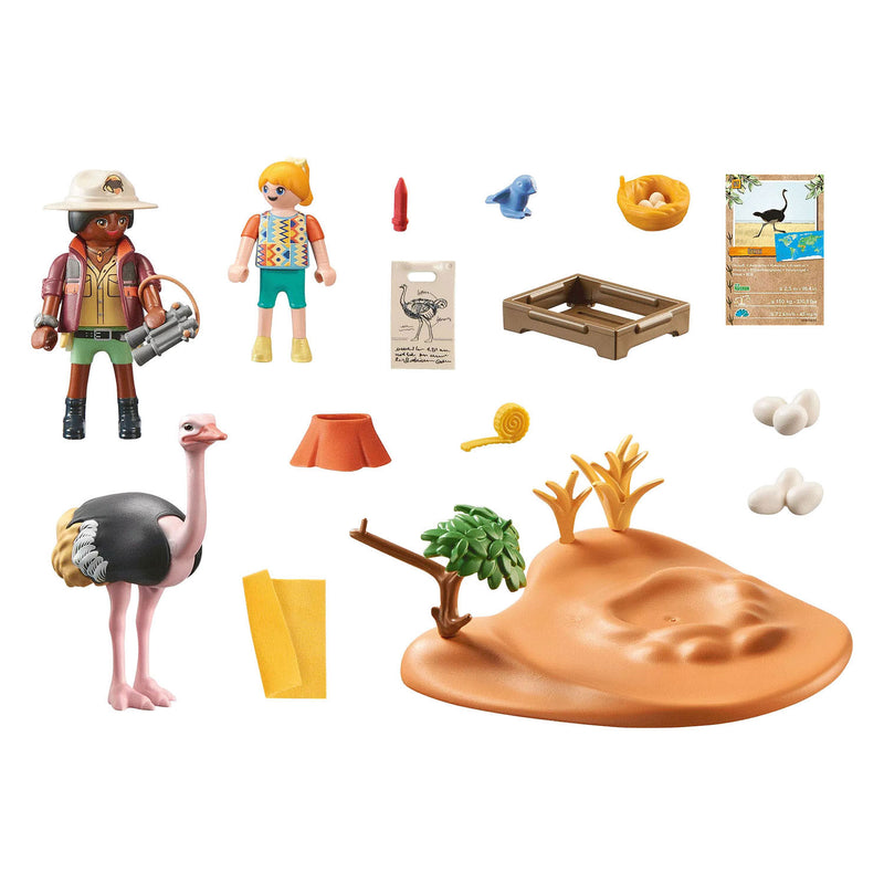Load image into Gallery viewer, Playmobil Wiltopia Op Bezoek bij Papa Struisvogel 71296
