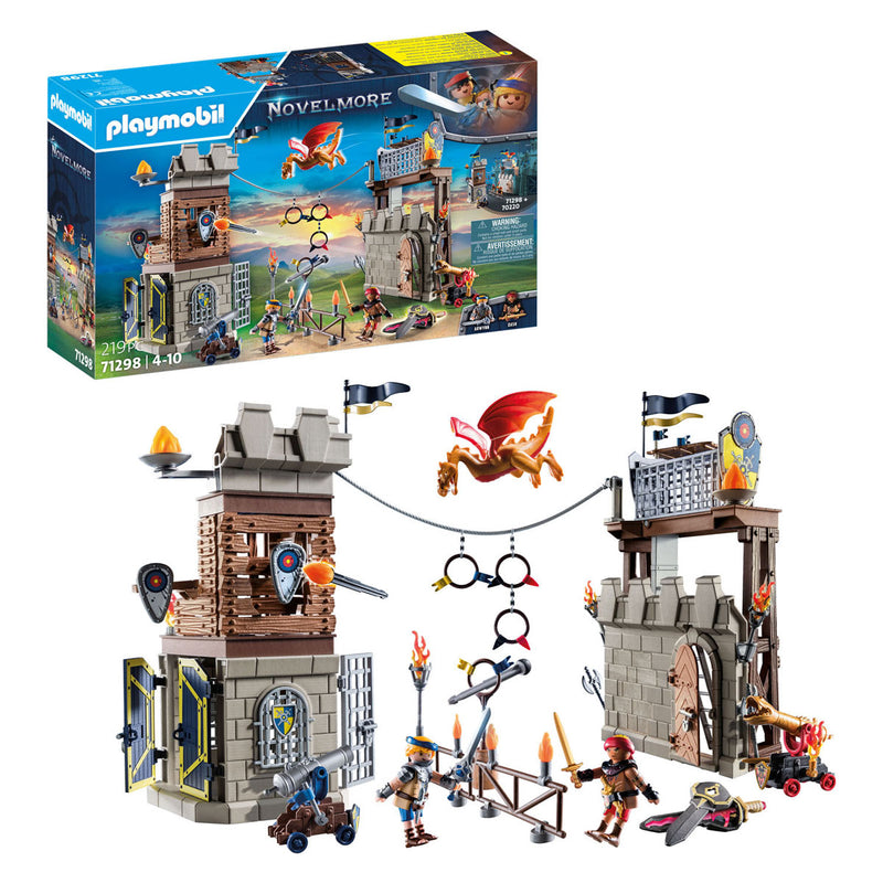 Load image into Gallery viewer, Playmobil Novelmore vs. Burnham Raiders Toernooi arena 71298
